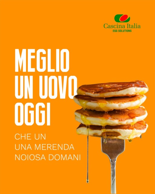 Con le uova fresche Cascina Italia, ogni merenda si trasforma in qualcosa di speciale, buono da preparare e bello da condividere. Perché le nostre uova, arrivano direttamente dalla filiera controllata… fino al tuo forno (o padella!).

Per la tua merenda pancake leggeri e semplici da fare, perfetti da gustare.Perché se vuoi portarti avanti, l’impasto dei pancake puoi prepararlo anche la sera prima: in frigo tutta la notte, e al pomeriggio… via in padella!

#CascinaItalia #GruppoMoretti #Pancake #Merenda